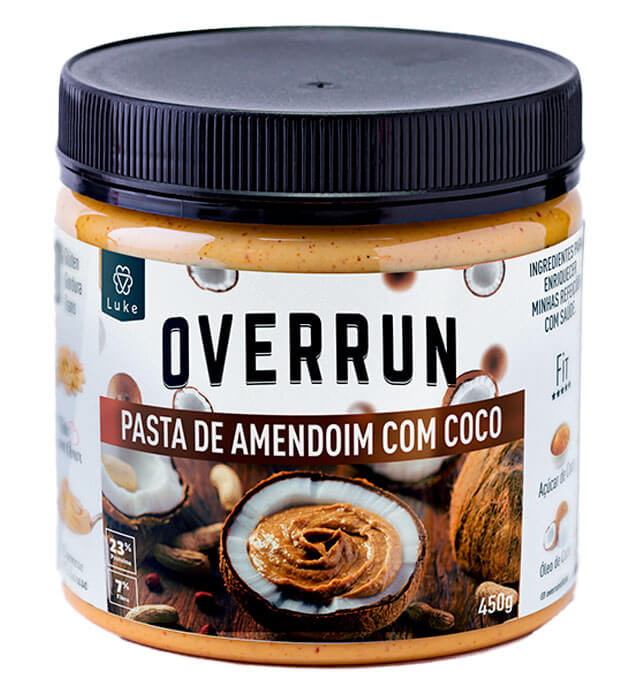 Pasta de Amendoim com Côco OverRun